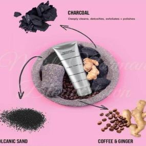 Exfoliating Charcoal Scrub - this is like microdermabrasion in a tube! Do this at home 1-2 times a week for smooth skin!