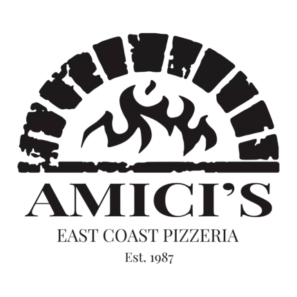 Logo da Amici's East Coast Pizzeria San Jose at Ruff Food Pickup and Delivery