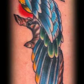 Bild von Ship & Anchor Tattoo