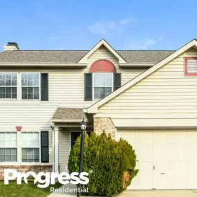 This Progress Residential home for rent is located near Indianapolis IN.