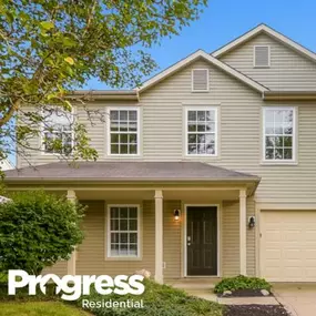 This Progress Residential home for rent is located near Indianapolis IN.