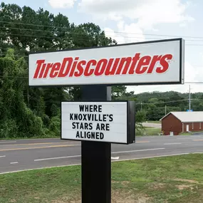 Tire Discounters on 125 Chapman Triangle Way in Knoxville