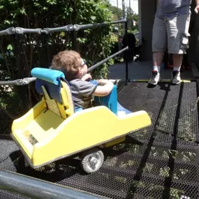 Nick Marcellino and the Amramp Philadelphia team just changed a little boy's life for the better with this wheelchair they installed in Glenside, PA for a boy diagnosed with Spina Bifida. The boy is waiting for a motorized wheelchair, but in the meantime, he can ride his motorized scooterboard up and down the ramp from the house to the front yard.