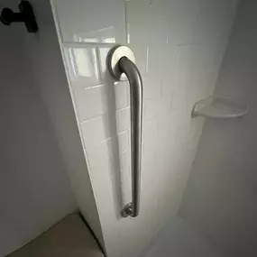 Grab bar installation.
