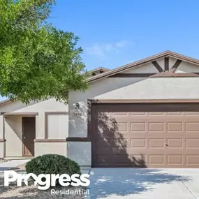 This Progress Residential home for rent is located near Tucson AZ.