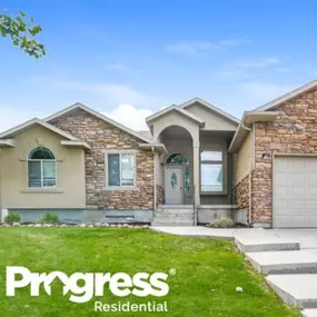 This Progress Residential home for rent is located near Sandy UT.