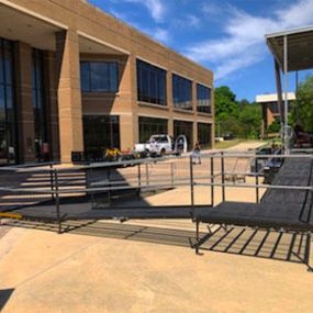 Amramp Atlanta team installed this wheelchair ramp for Metropolitan College in Atlanta, GA.