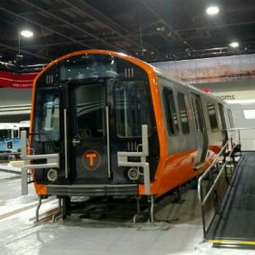 Joanne Bradley and the Amramp Atlanta team installed a wheelchair ramp at a tradeshow in Atlanta so everyone was able to access the new train cars.