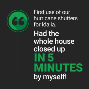 When a hurricane is on the way, you need peace of mind that your home can be fortified in just five minutes.