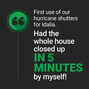 When a hurricane is on the way, you need peace of mind that your home can be fortified in just five minutes.