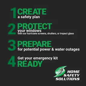 With forecasts predicting another active hurricane season, now is the time to protect your home to ensure your safety and peace of mind when hurricanes come our way!