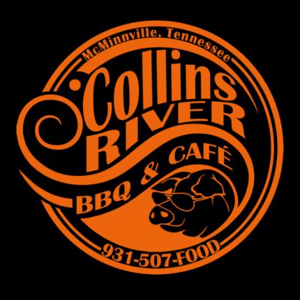 Logotyp från Collins River BBQ & Cafe