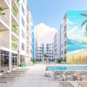 Camden Thornton Park Apartments Orlando Florida Pool