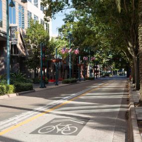 Bike friendly area