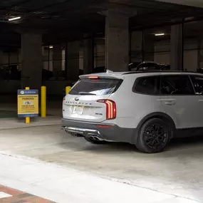 Public Parking at the Camden Thronton Park Pay-to-Park Retail Garage.