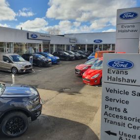 Outside the Ford Coatbridge dealership