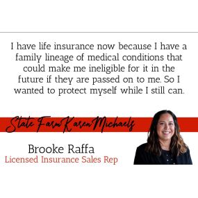 It’s almost February, which means it’s almost INSURE YOUR LOVE Month❤️
Life insurance is important for so many reasons and has so many benefits beyond paying for final expenses. 
What is your reason for having life insurance? Some of our team members decided to share their “why” with you. 
Need to get Life Insurance? Give our office a call! 
☎️ 410-287-5800
