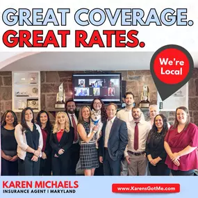 Why shop local and choose Team Karen Michaels for your insurance needs? We understand the unique risks and needs of our community. And when it’s time to file a claim, we’re right here to walk you through every step. So, shop local from people who know you and our community - that's the value of your neighborhood insurance team.