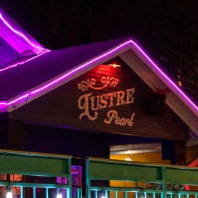 Local bar, Lustre Pearl, across from Camden Rainey Street