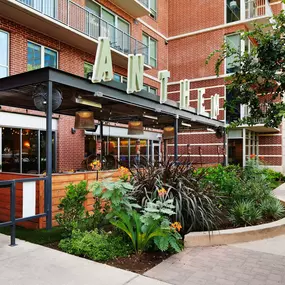 Restaurant on ground floor of community