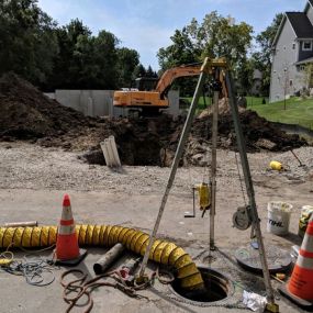 The main sewer line is responsible for bringing waste from all the toilets, tubs, and sinks of your home or commercial building to the main sewer under the street. If you’re experiencing any sewer drain warning signs, it’s time for a professional sewer line service such as North Anoka Plumbing.