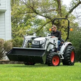 Bobcat CT2025 with front-end loader