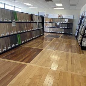 Interior of LL Flooring #1196 - Lubbock | Aisle View