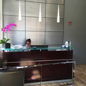 New front desk at the Vail location