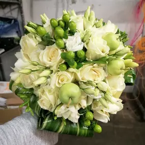 bouquet de mariée les fleurs de marie