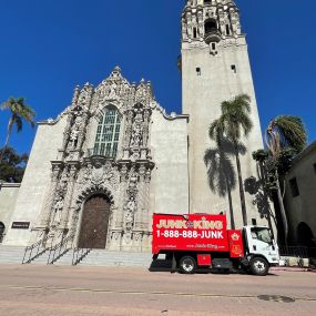 Our Junk King junk hauling trucks can be found all over San Diego!