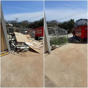 A residential remodel in Mission Hills needed assistance with their construction debris removal. Junk King was able to haul the debris and dispose of it properly.