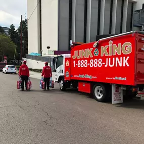 Our Junk King team giving back to the community.