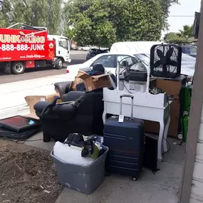 Our Junk King San Diego team performed a junk removal from this City Heights driveway.