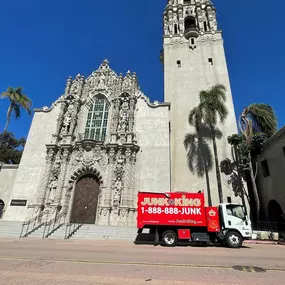 Our Junk King junk hauling trucks can be found all over San Diego!