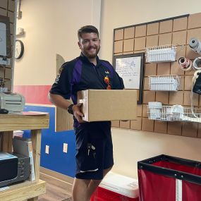 We love our carriers here at Goin’ Postal! Stop in today for all your packing, shipping, and mailing needs. While here, if you see this guy give him a hug for us!