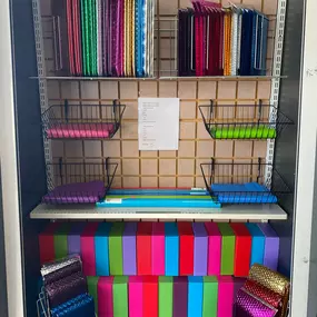 Send a bit of color! Full range of colorful (and practical) shipping and mailing supplies only at Goin’ Postal of Jacksonville, NC- your friendly neighborhood shipping center: shipping, mailing, office services, and more.