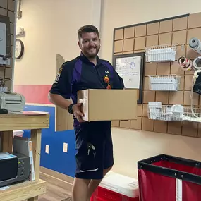 We love our carriers here at Goin’ Postal! Stop in today for all your packing, shipping, and mailing needs. While here, if you see this guy give him a hug for us!