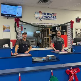 Don’t fret about your holiday shipping this year. Come see your shipping professionals, at Goin’ Postal of Jacksonville NC this Christmas season. They will pack it right; give you the best options for UPS, FedEx, USPS, and DHL; and do so with a smile.