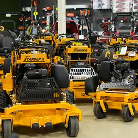 Russo Elgin showroom wright mowers