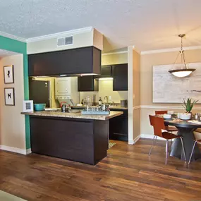 Kitchen and Dining Area