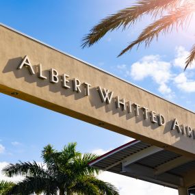 Albert Whitted Airport in St. Petersburg, FL near Camden Central and Camden Pier District