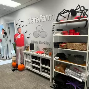 Getting the office ready for Halloween!