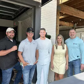 Grand opening with grand people by my side!