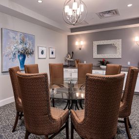 private dining room or card/game room
