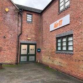 Outside view of Air IT offices in Uttoxeter, Staffordshire