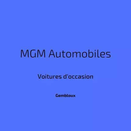 Logo van MGM Automobiles