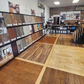 Interior of LL Flooring #1194 - San Luis Obispo | Check Out Area