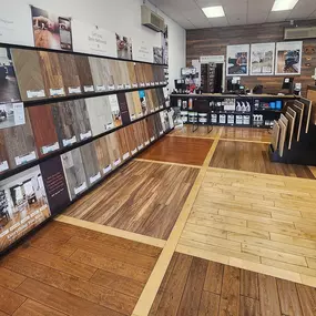 Interior of LL Flooring #1194 - San Luis Obispo | Check Out Area