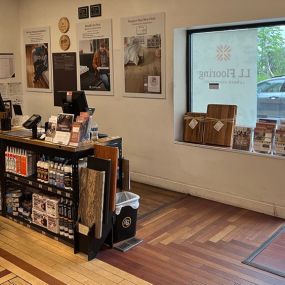 Interior of LL Flooring #1150 - Williston | Check Out Area