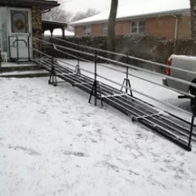 All weather wheelchair ramp in Aurora, IL